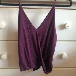 Urban Outfitters front-wrapped tank